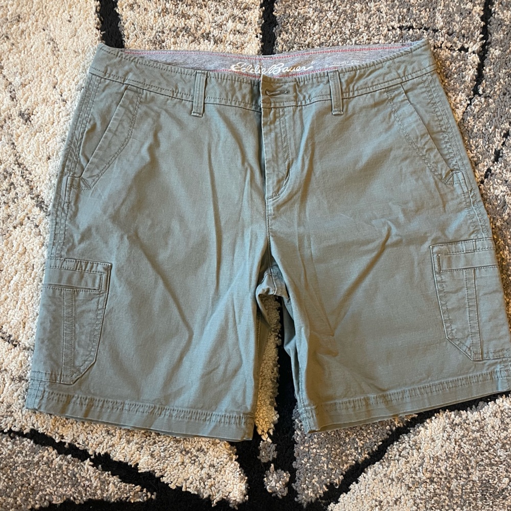 Eddie Bauer Olive Green Women's Shorts Size 10